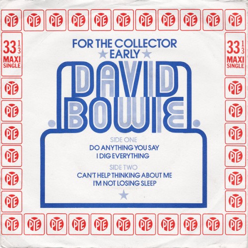 For the Collector Early David Bowie封面