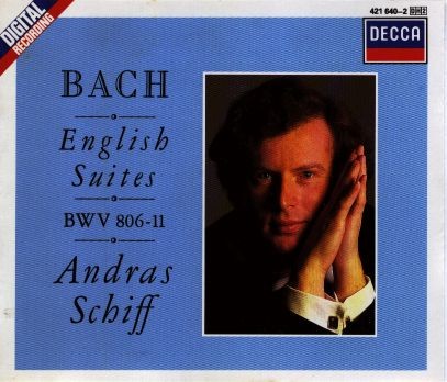 English Suites, BWV 806-811 (piano: Andras Schiff)封面