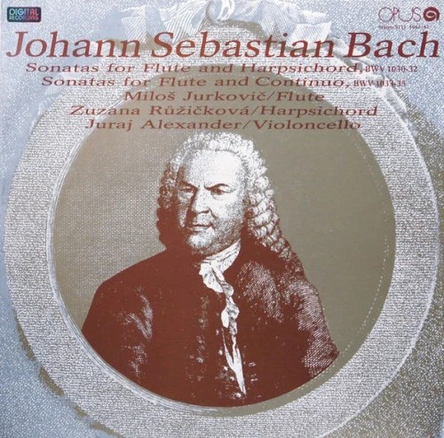 Sonatas for Flute and Harpsichord, Sonatas for Flute and Continuo封面