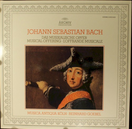 Das Musikalisches Opfer • Musical Offering • L'Offrande Musicale封面